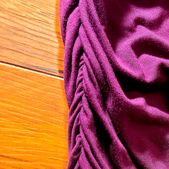 Motherhood Maternity Dress Purple sz XS - Picture 3 of 4